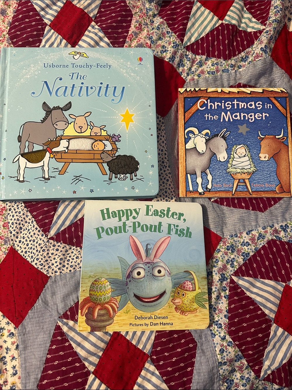 Christmas and Easter Board book Bundle